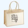 Cotton Pocket Jute Shopper Thumbnail