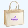Cotton Pocket Jute Shopper Thumbnail
